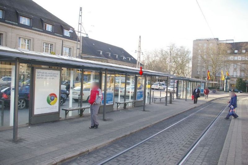 Bahnhofplatz, HSt Hbf, Gl.1, 2. WH, re.Vi., Si.Gl.