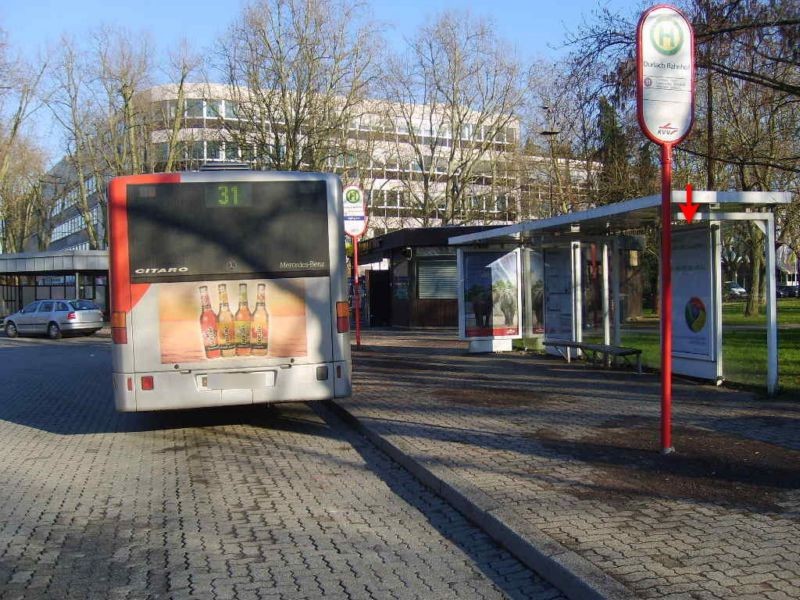 Hauptbahnstr./Bus-Bf Durlach/re. VS