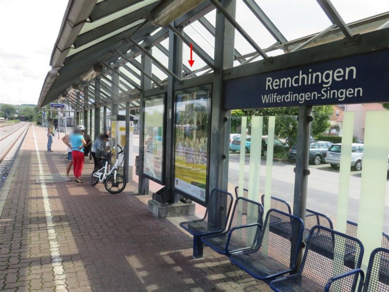 Bahnhofstr., HSt Remchingen, WH, Si. Gleis
