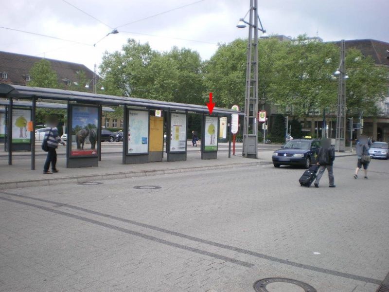 Bahnhofplatz, HSt Hbf, Gl.4, 3.WH, li.Vi., Si.Str.