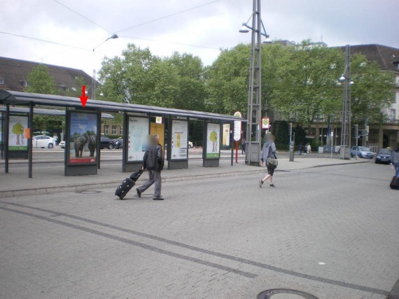 Bahnhofplatz, HSt Hbf, Gl.4, 3.WH, re.Vi., Si.Str.