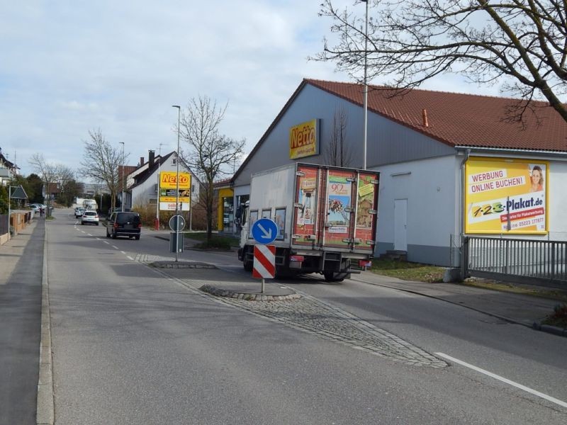 Ludwigsburger Str.  50 quer Netto Si. Str.