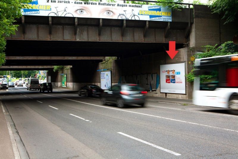 Militärringstr./DB-Brücke geg. Kiesweg, 4. Sto.