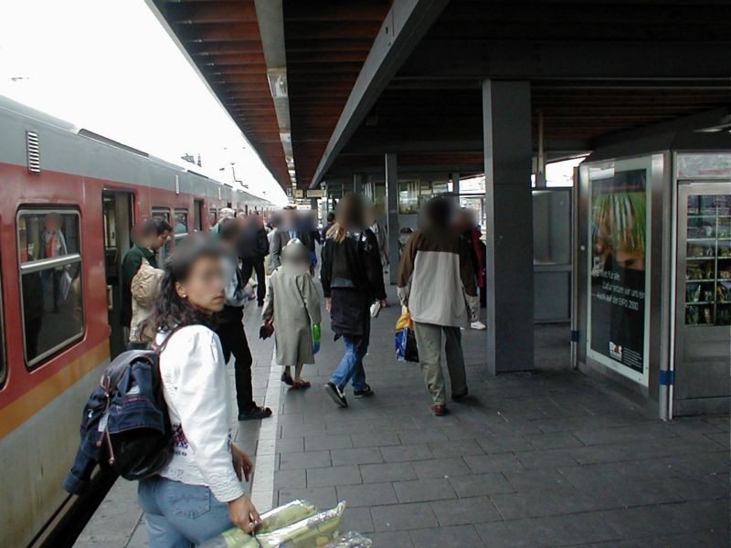 S-Bf Ostbahnhof,Bstg., Gleis 3,Getränkeautomat