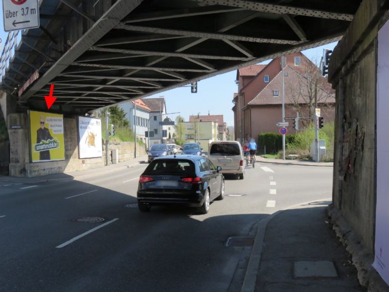 Untere Vorstadt, DB-Brücke geg. Poststr.