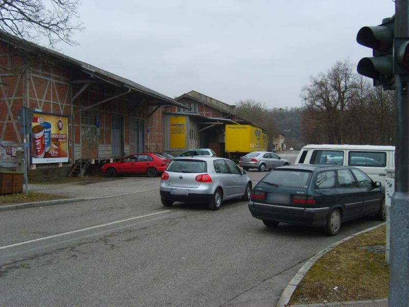 Bf Schwäbisch Hall, Bf-Vorplatz, Güterabfertigung