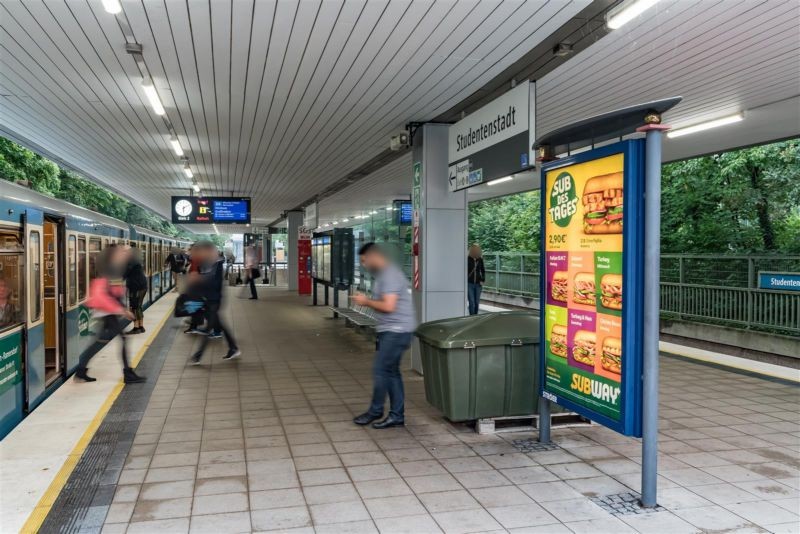 Studentenstadt/Süd/U-Bahnsteig