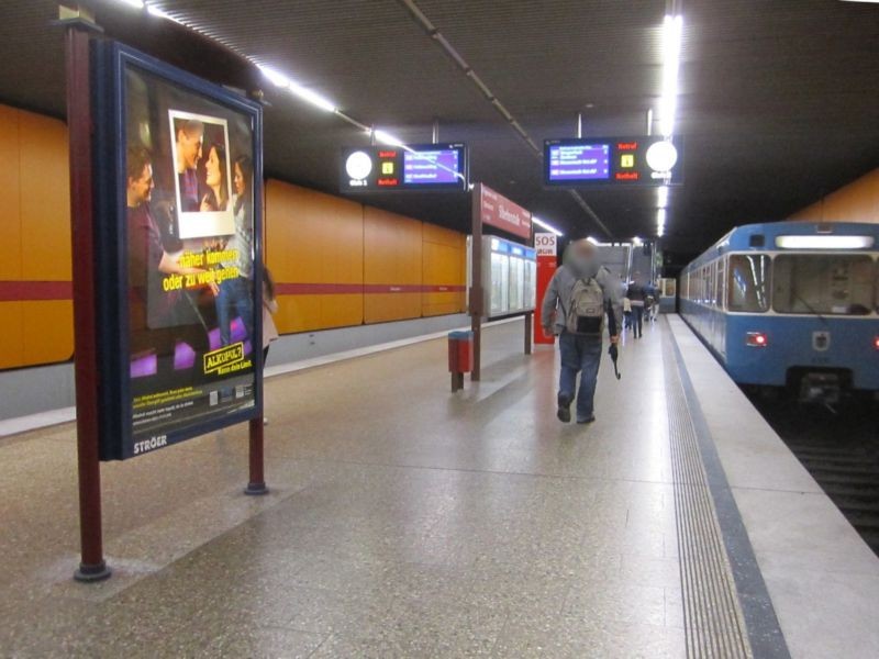 Silberhornstr./U-Bahnsteig NS