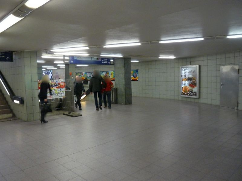 S-Bf Bundespl., EH, überg. zur U-Bahn, 1. Sto.