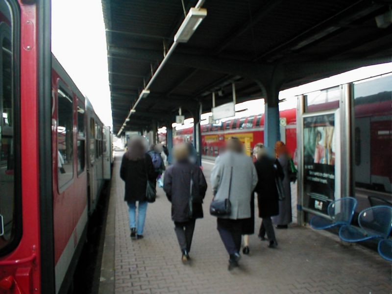 Hbf, Bahnsteig, Gleis 9