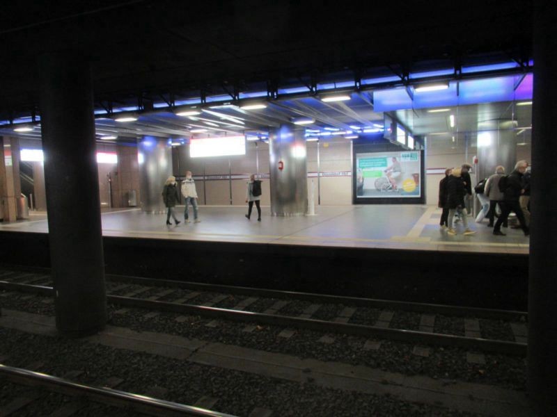 U-Bf Hauptbahnhof, HGL 4, Ri. Eller